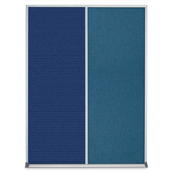 Single Door Radius Corkboard, 36"X36", B